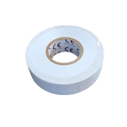 El-tape, hvid, 19x0,2mm - 20m