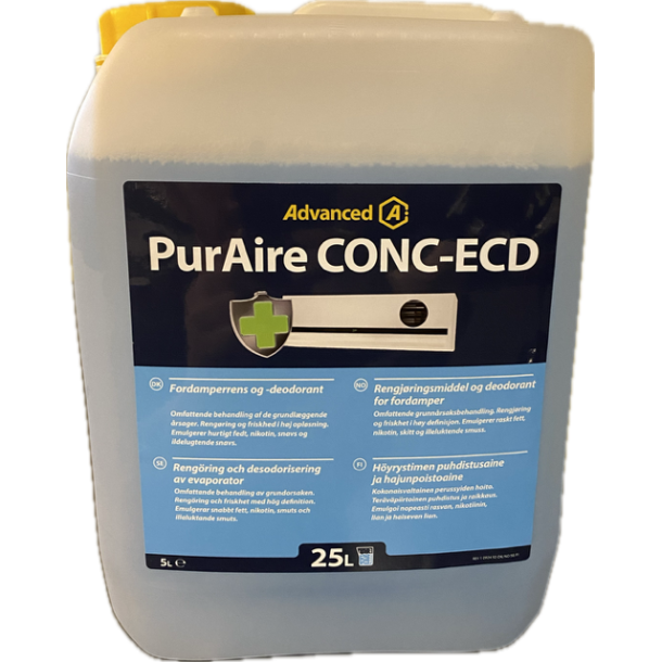 CondenCide, rengring og desinfektion af fordampere, koncentreret, 5 L