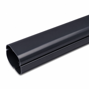 QsanTec QD kanal, 75 x 60 mm, sort