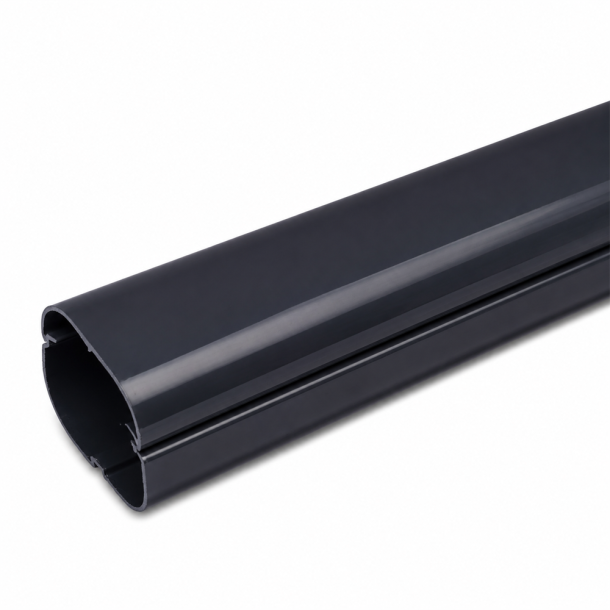 QsanTec QD kanal, 75 x 60 mm, sort