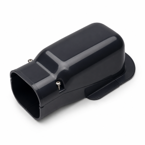 QsanTec QW-8-K V&aelig;gtilslutning til QD 75 mm kanalsystem, sort