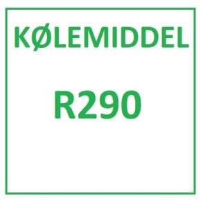 R290 klemiddel pr. kg