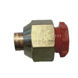 Beskyttelses skrueprop til f�rdig kravede kobberr�r, 3/8"