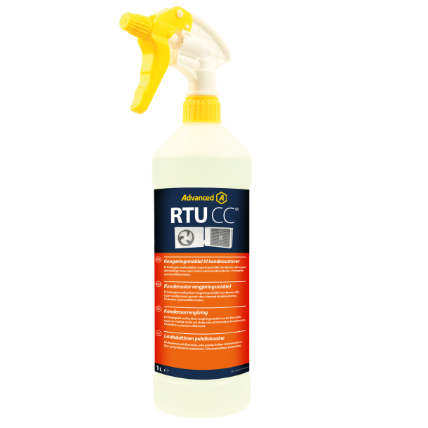 RTU CC, rengring af kondensatorer, 1 l klar til brug