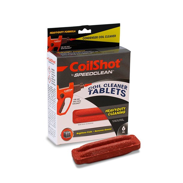 CoilShot HD tabs, 6 stk, til brug i CoilShot pistolen