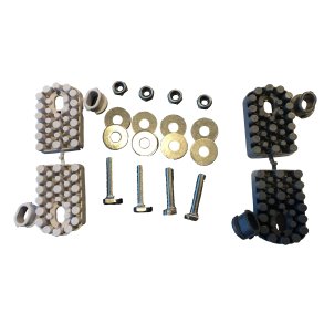 Vibrationsdmper, 60-120 kg - 61 x 38 mm - 8 mm gevind - rustfri (Glder s lnge lager haves)