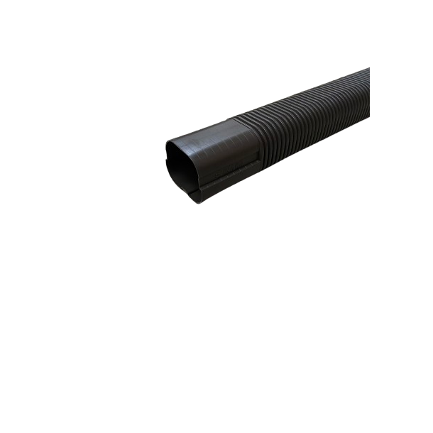 Inaba, SF-77, fleksibelt kanalstykke, L 500 mm, brun