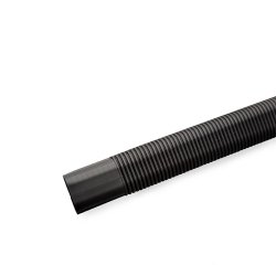 Inaba, SF-77, fleksibelt kanalstykke, L 1000 mm, sort