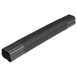 Inaba, SF-77, fleksibelt kanalstykke, L 1000 mm, antracitgr