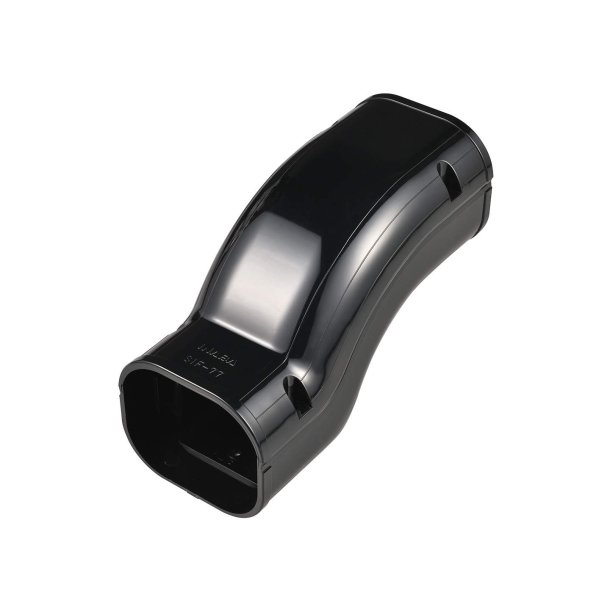 Inaba, 100mm fast overgangsstykke, Sort