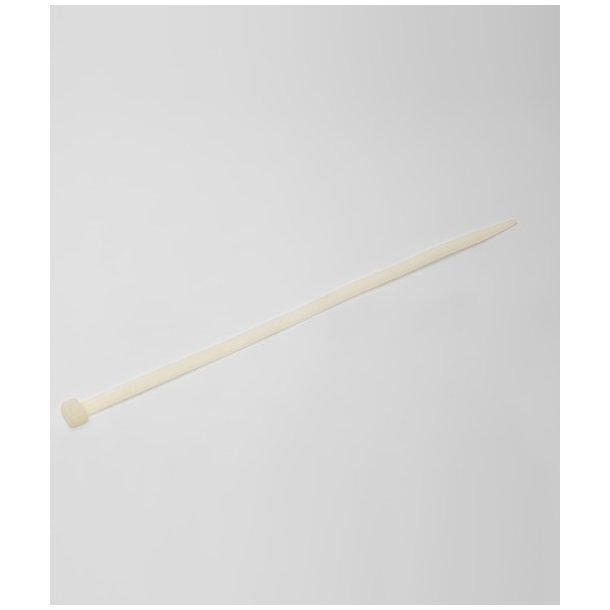 Kabelbinder med holder, L=300 mm, 10 stk