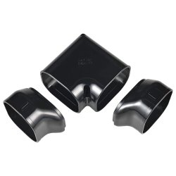 Inaba, SN-77 plan vinkel 90 drejet, sort