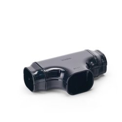 Inaba, ST-77, T-stykke med reduktion og 2 stk. SDR, sort