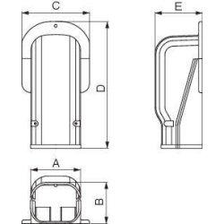 Inaba, SW-77 vgtilslutning, brun