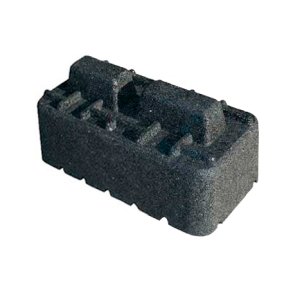 Montageblok forhjer, ekstremt vibrationsdmpende, L=250 mm