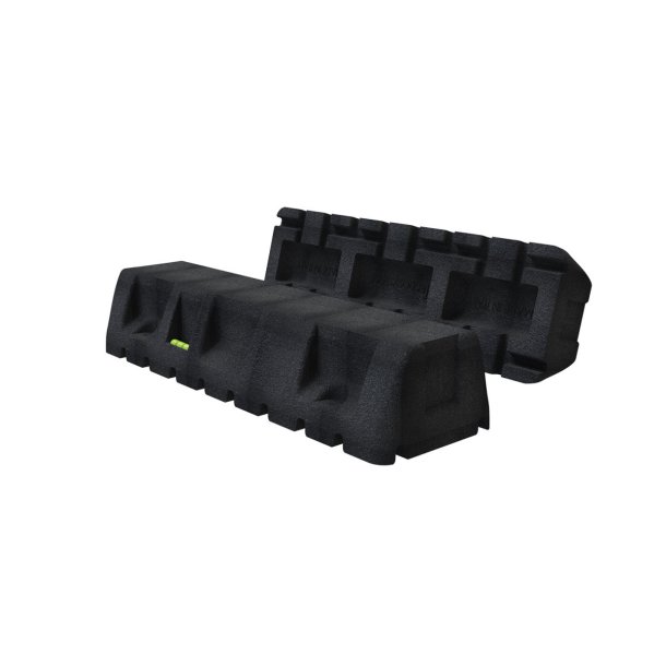 Montageblok, ekstremt vibrationsdmpende, L=450 mm