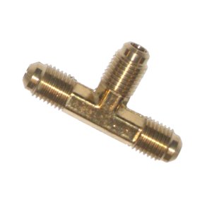 Service T-stykke, 3 x 1/4