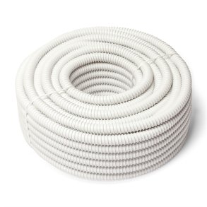 Kondensrør, korrugeret udv./glat indv., 16 mm, 30 m