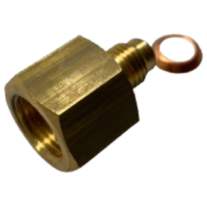 Nippelmtrik med reduktion, 1/4