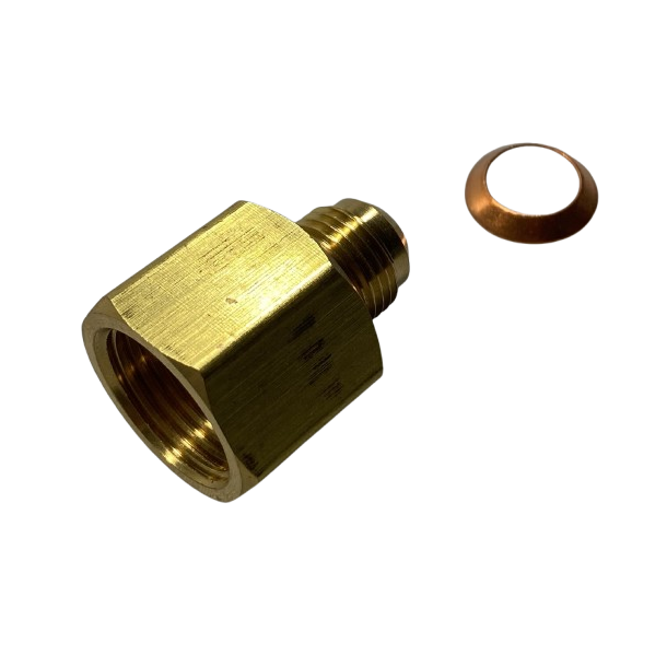 Nippelmtrik med reduktion, 3/8" M - 5/8" F