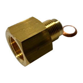 Nippelmtrik med reduktion, 1/2