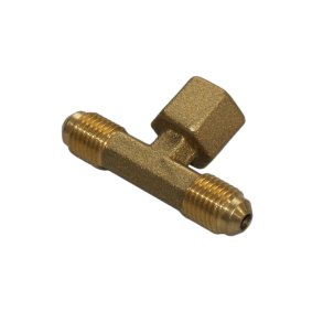 Service T-stykke, 2 x M 1/4