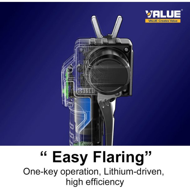 Akku kravevrktj 1/4" - 3/8" - 1/2" - 5/8" og 3/4"