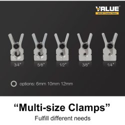 Akku kravevrktj 1/4" - 3/8" - 1/2" - 5/8" og 3/4"