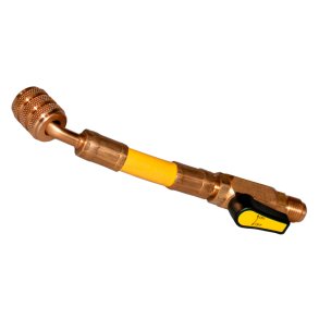 Slange med kugleventil 0,15m, 5/16