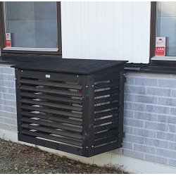 Hus til udedel, svensk kernetr i sort, mellem, passer til Panasonic CZ, NZ, HZ