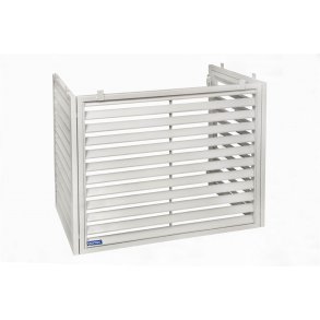 QsanTec forhjer til VPS92XL hvid, pulverlakeret stl, 770 x 1105 x 520 mm