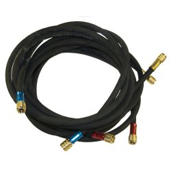 Fyldeslangest, HD, 1/4"-1/4", BRY, 3 m