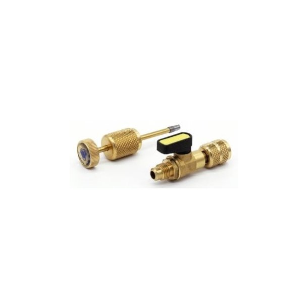 Schradernlsudtager 1/4" (under tryk), glat aksel