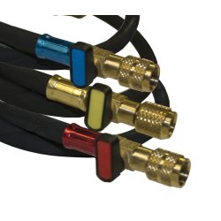 Fyldeslangest, HD, med CV-ventiler, til R32, R410, BRY, 1,5 m