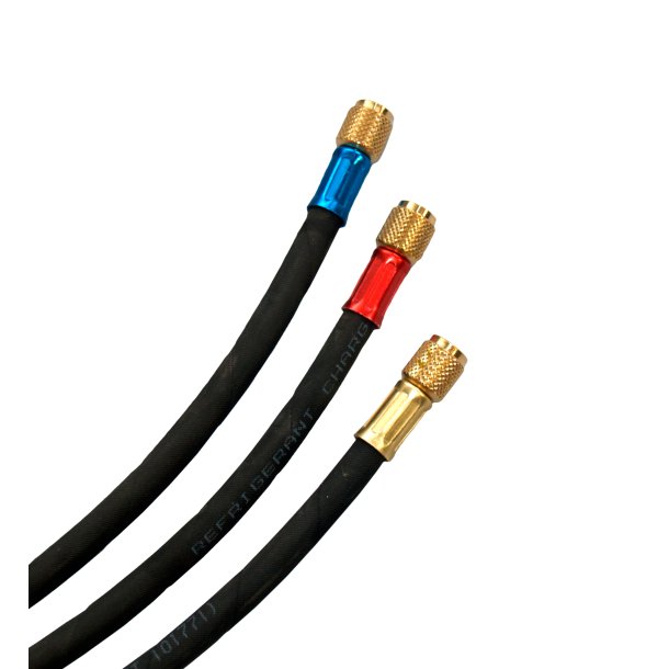 Fyldeslangest, HD, med CV-ventiler, til R32, R410, BRY, 2 m