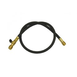 Fyldeslange, HD, med CV-ventil, 1/4"-1/4", gul, 1,5 m