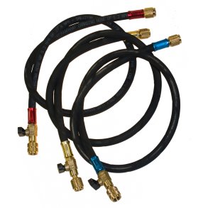 Fyldeslangest, HD, med CV-ventiler, til R32, R410, BRY, 1,5 m