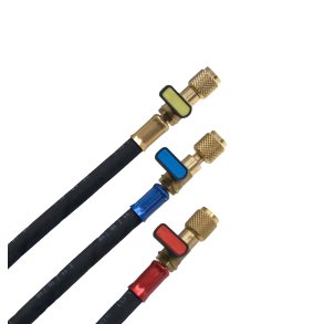 Fyldeslangesæt, HD, med 2 x CV-ventil, 1/4