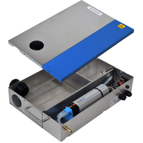 ArctikBlue rustfri stål kabinet inkl. kondenspumpe og reservoir 4,1 L (gælder så længe lager haves)