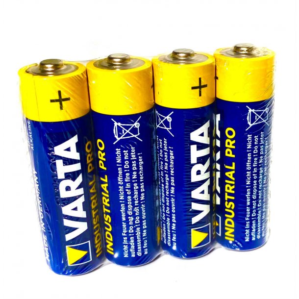Alkaline batteri 1,5V / AAA / LR03 foliepakket 4 stk