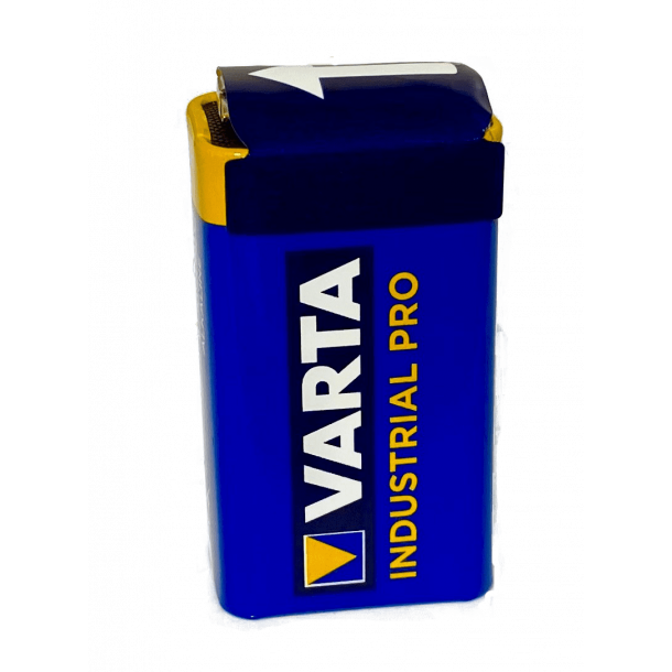 Alkaline batteri 9V / 6LR61 foliepakket