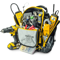 Stor skuldertaske til den professionelle klemontr