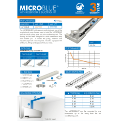 MicroBlue med kanalst, hvid (glder s lnge lager haves)