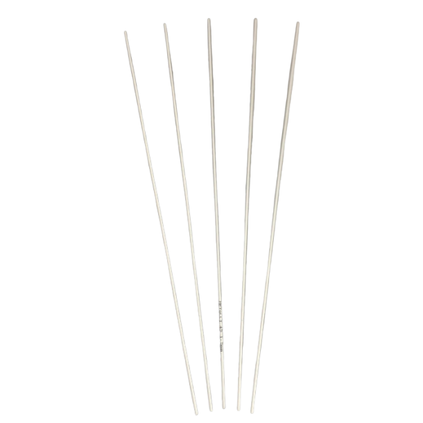 Slvlod min. 44% slv med flux, lodder kobber mod messing mm, 5 stk.