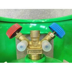 K&oslash;lemiddelflaske - til renset k&oslash;lemiddel, ejeflaske