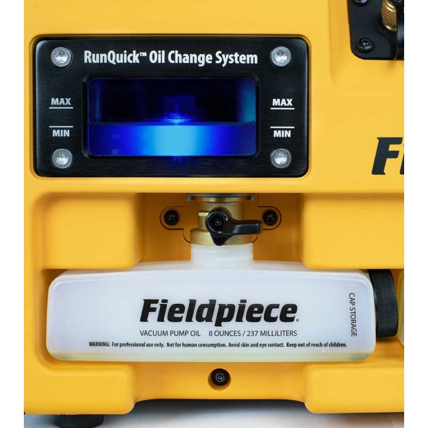 Elektronisk vakuumpumpe, 2 pa, 226 l/min, godkendt til R32 (A2L)