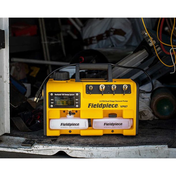 Elektronisk vakuumpumpe, 2 pa, 226 l/min, godkendt til R32 (A2L)