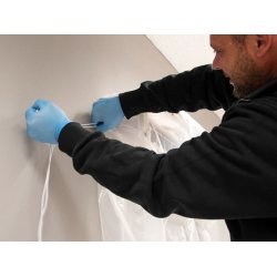 Opsamlingsenhed i klar plast uden spand til indedel